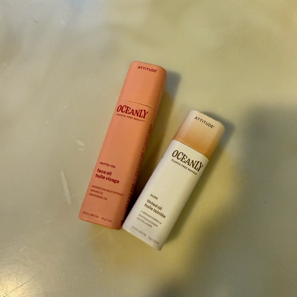 Oceanly, Phyto-Oil Face Oil & Light Coverage Foundation Stick (dune)